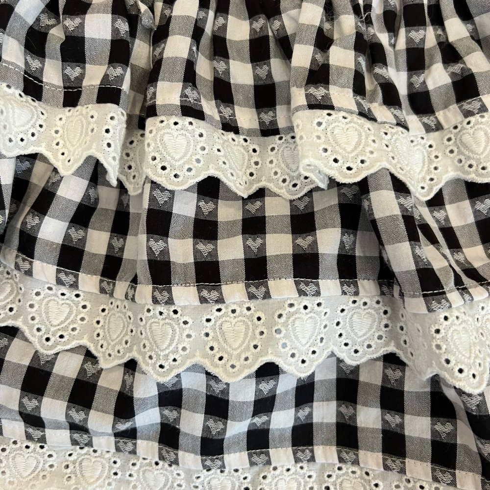 Majorelle gingham skirt - Picture 5 of 6